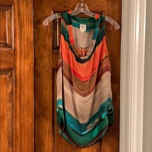 Gorgeous Haute Hippie Sleeveless Silk Top